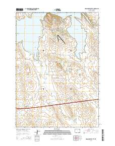 2015 Map of Grasshopper Butte, 2015 Print