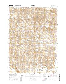 2015 Map of Greasewood Creek, 2015 Print