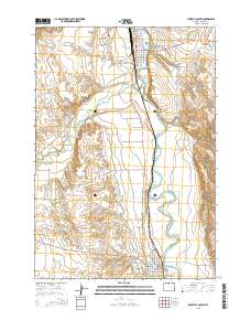 2015 Map of Greybull South, 2015 Print