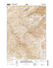 2015 Map of Gumbo Hill, 2015 Print