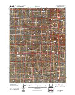 2012 Map of Hadsell Spring, 2012 Print