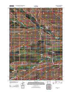 2012 Map of Halfway, 2012 Print