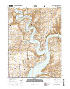 2015 Map of Halfway Hollow East, 2015 Print