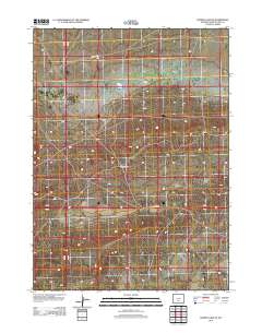 2012 Map of Hansen Lake NE, 2012 Print