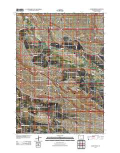 2012 Map of Harris Bridge, 2012 Print