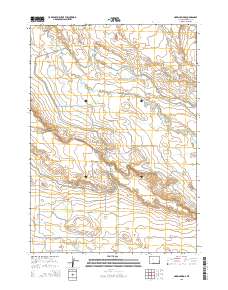 2015 Map of Harris Bridge, 2015 Print