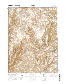 2015 Map of Haushar Ranch, 2015 Print