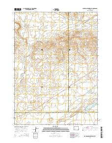 2015 Map of Hay Meadow Reservoir, 2015 Print