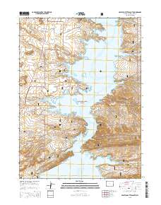 2015 Map of Haystack Buttes South, 2015 Print