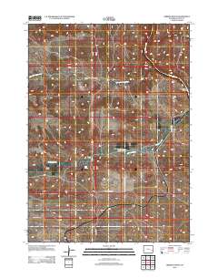 2012 Map of Herman Ranch, 2012 Print