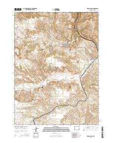 2015 Map of Herman Ranch, 2015 Print