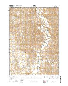 2015 Map of Hoe Ranch, 2015 Print