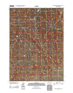 2012 Map of Horse Creek Springs, 2012 Print