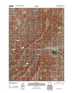 2012 Map of Horse Ranch, 2012 Print