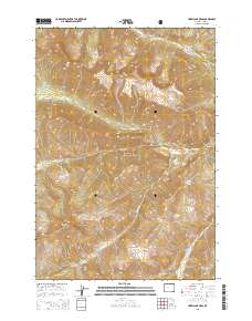 2015 Map of Hurricane Mesa, 2015 Print
