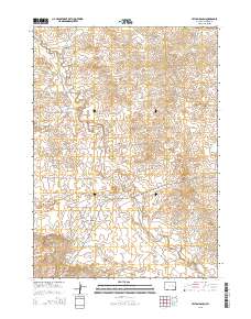 2015 Map of Hylton Ranch, 2015 Print