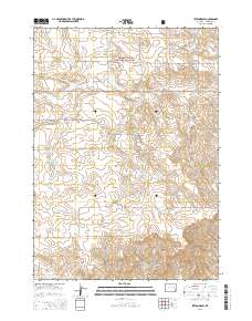 2015 Map of Ireton Draw, 2015 Print
