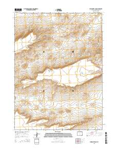 2015 Map of Jawbone Ranch, 2015 Print