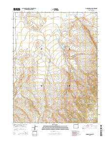 2015 Map of Johnson Ranch, 2015 Print