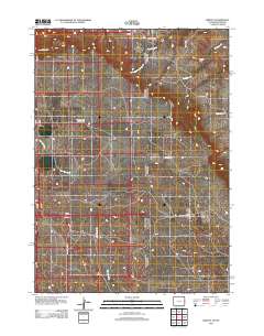 2012 Map of Kirtley, 2012 Print