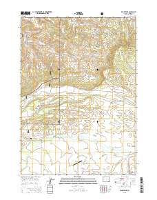 2015 Map of Kismet Peak, 2015 Print