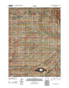 2012 Map of La Marsh Creek East, 2012 Print