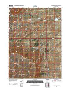 2012 Map of La Marsh Creek West, 2012 Print