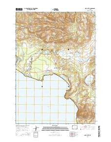 2015 Map of Lake Butte, 2015 Print