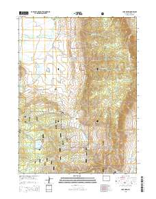 2015 Map of Lake Owen, 2015 Print