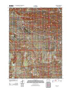 2012 Map of Lamont, 2012 Print