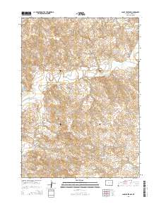 2015 Map of Lance Creek NW, 2015 Print