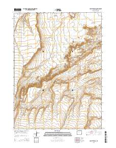 2015 Map of Leavitt Bench, 2015 Print