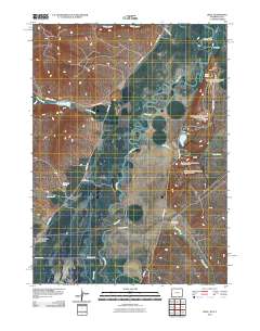 2010 Map of Leefe, 2010 Print