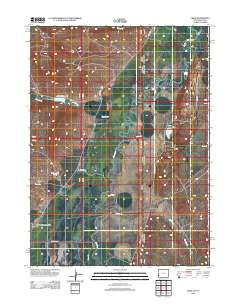 2012 Map of Leefe, 2012 Print