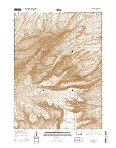 2015 Map of Lion Bluffs, 2015 Print