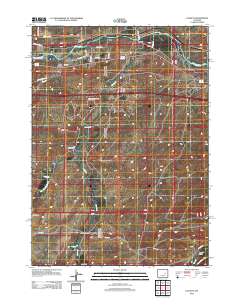 2012 Map of Lockett, 2012 Print