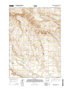 2015 Map of Lookout Butte SW, 2015 Print