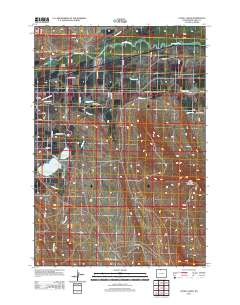2012 Map of Lovell Lakes, 2012 Print
