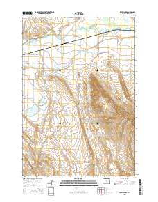 2015 Map of Lovell Lakes, 2015 Print