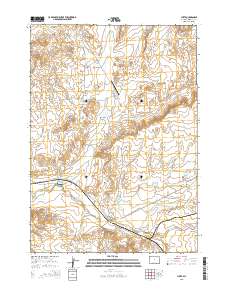 2015 Map of Lysite, 2015 Print