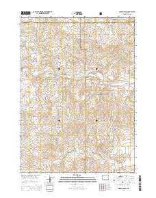 2015 Map of Macken Draw, 2015 Print
