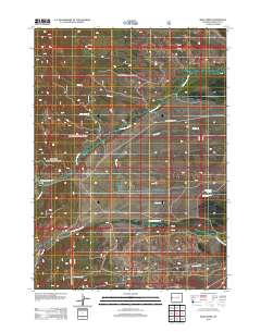 2012 Map of Maki Creek, 2012 Print