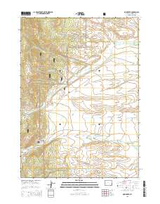 2015 Map of Maki Creek, 2015 Print