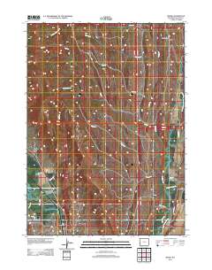 2012 Map of Marse, 2012 Print