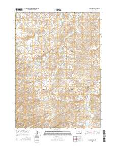 2015 Map of Marsh Draw, 2015 Print