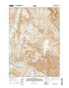 2015 Map of Mason Draw, 2015 Print