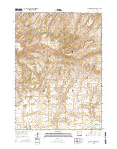 2015 Map of McCleary Reservoir, 2015 Print