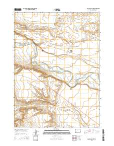 2015 Map of McCullen Bluff, 2015 Print
