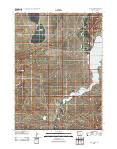 2012 Map of McGill Lakes, 2012 Print