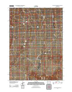 2012 Map of McIntosh Meadows, 2012 Print